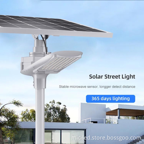 3 Years Warranty Outdoor Solar Lights 20W-100W Lampadaire Solaire Exterieur